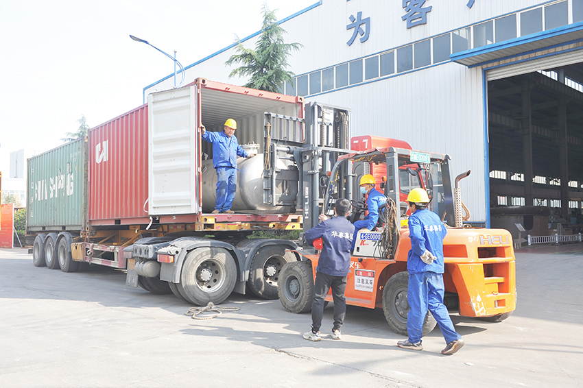 华泰集团承揽的1000T/D大豆预处理、浸出和精炼项目发往玻利维亚