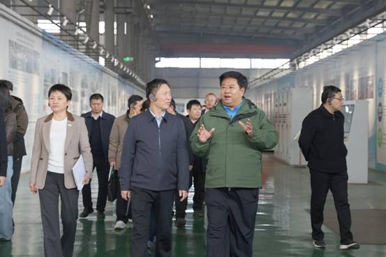 河南省科技厅调研组到华泰智能装备集团调研科技成果转化工作